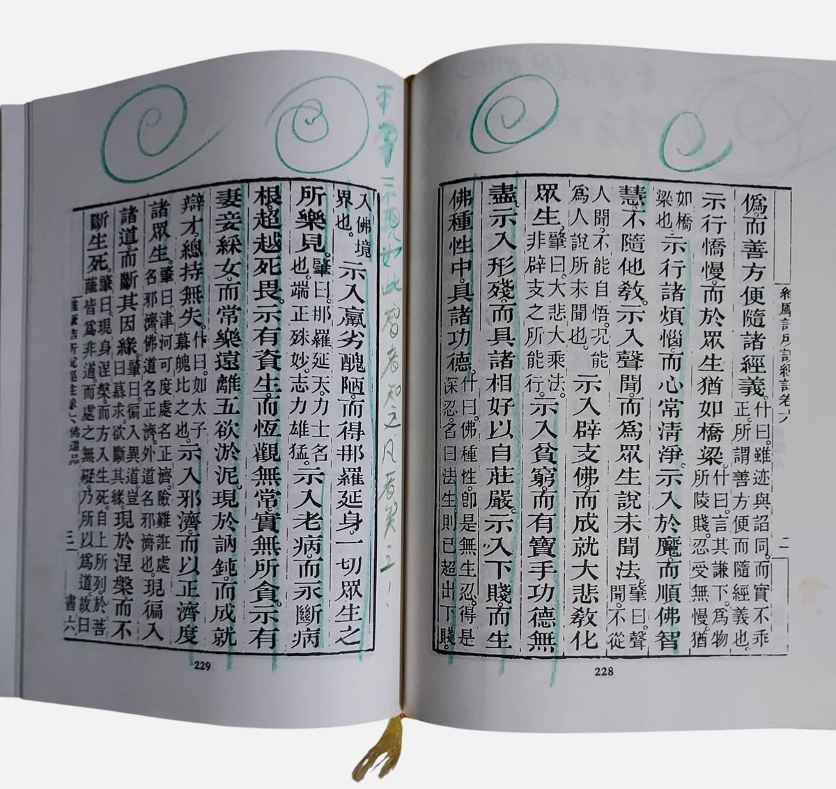 (流通書)維摩詰所說經註|姚秦・鳩摩羅什法師著|內頁有劃記
