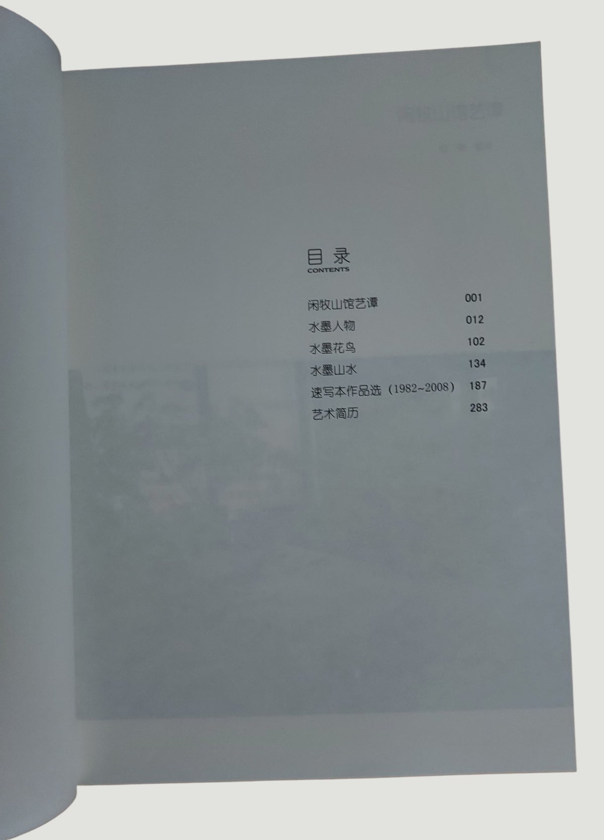 【當代水墨大師】彭先誠速寫集｜沒骨點染大師經典線條與靈感手稿畫冊｜書況良好(封面有多處汙點)