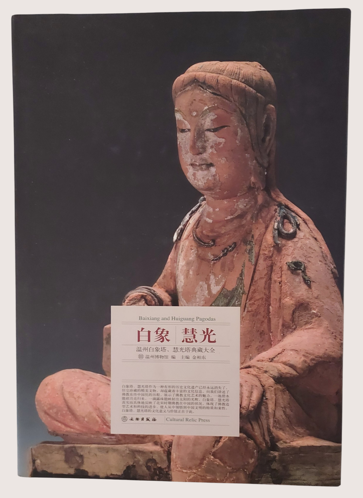 白象慧光：溫州白象塔、慧光塔典藏大全 - 封面