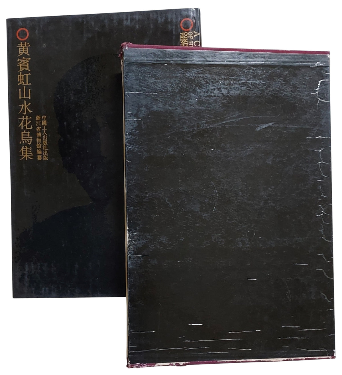 黃賓虹山水花鳥集｜中國工人出版社｜1993年出版｜近現代國畫大師｜山水花鳥畫冊｜書本及書盒