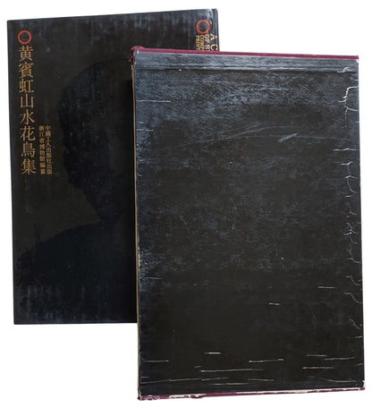 黃賓虹山水花鳥集｜中國工人出版社｜1993年出版｜近現代國畫大師｜山水花鳥畫冊｜書本及書盒