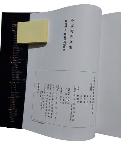 中國美術全集｜雕塑編3 魏晉南北朝雕塑｜書況
