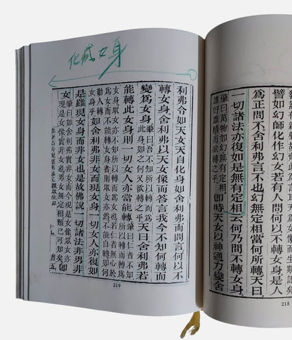 (流通書)維摩詰所說經註｜姚秦・鳩摩羅什法師著｜內頁標記