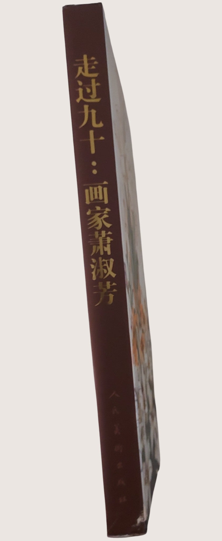走過九十畫家蕭淑芳 - 書背